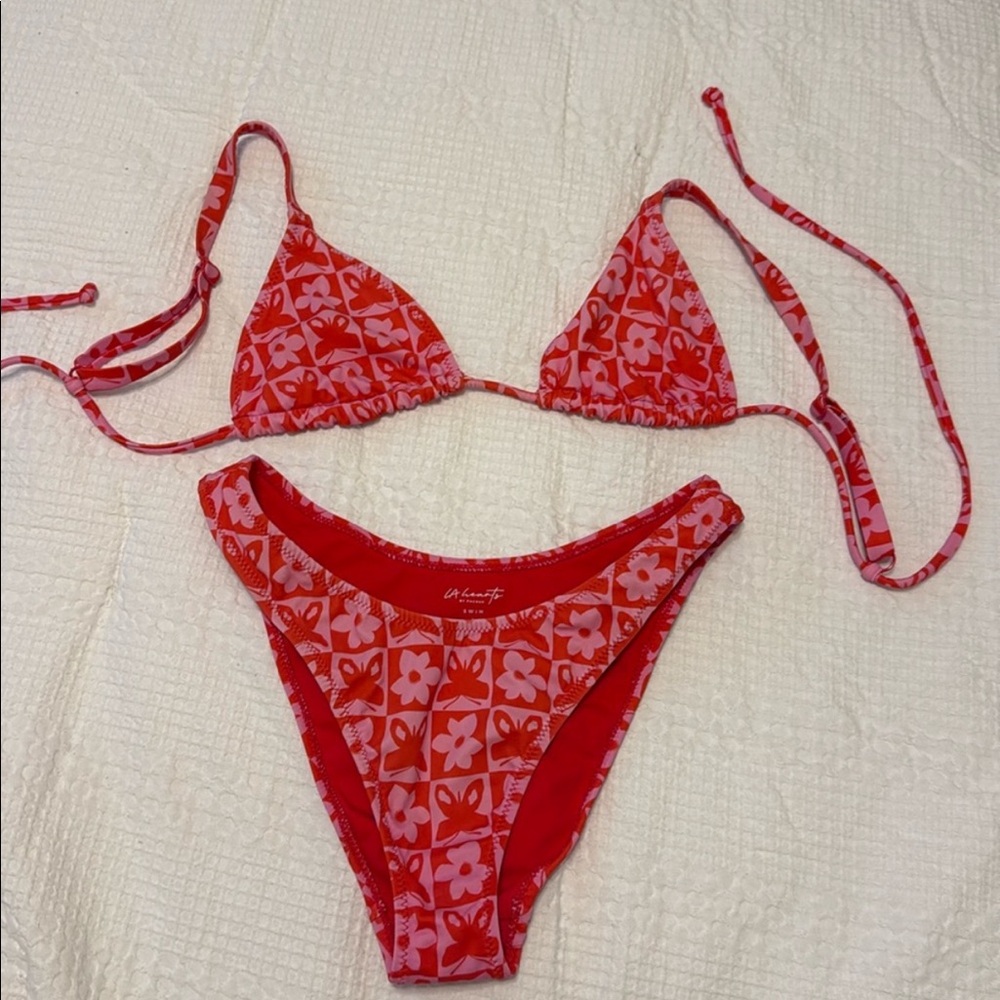LA Hearts bikini